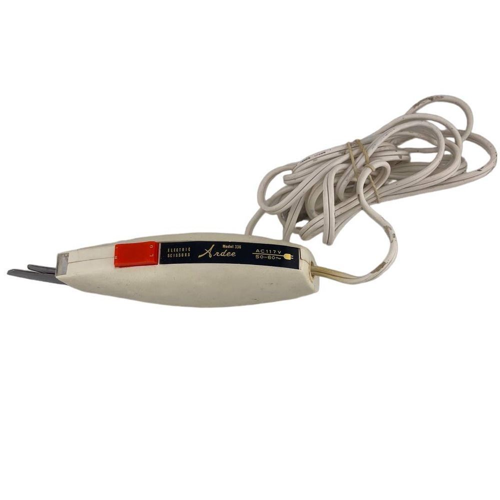 Vintage Ardee Electric Scissors Plug In AC117V‎ Model 336 WORKS